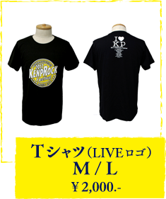 Tシャツ（LIVEロゴ）　M / L